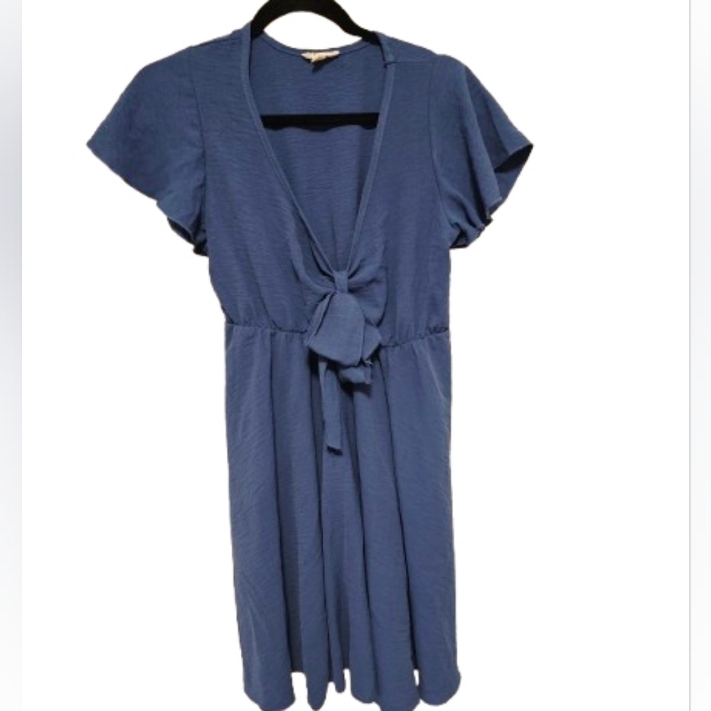 See You Monday Elegant Blue Women's Dress Size XL